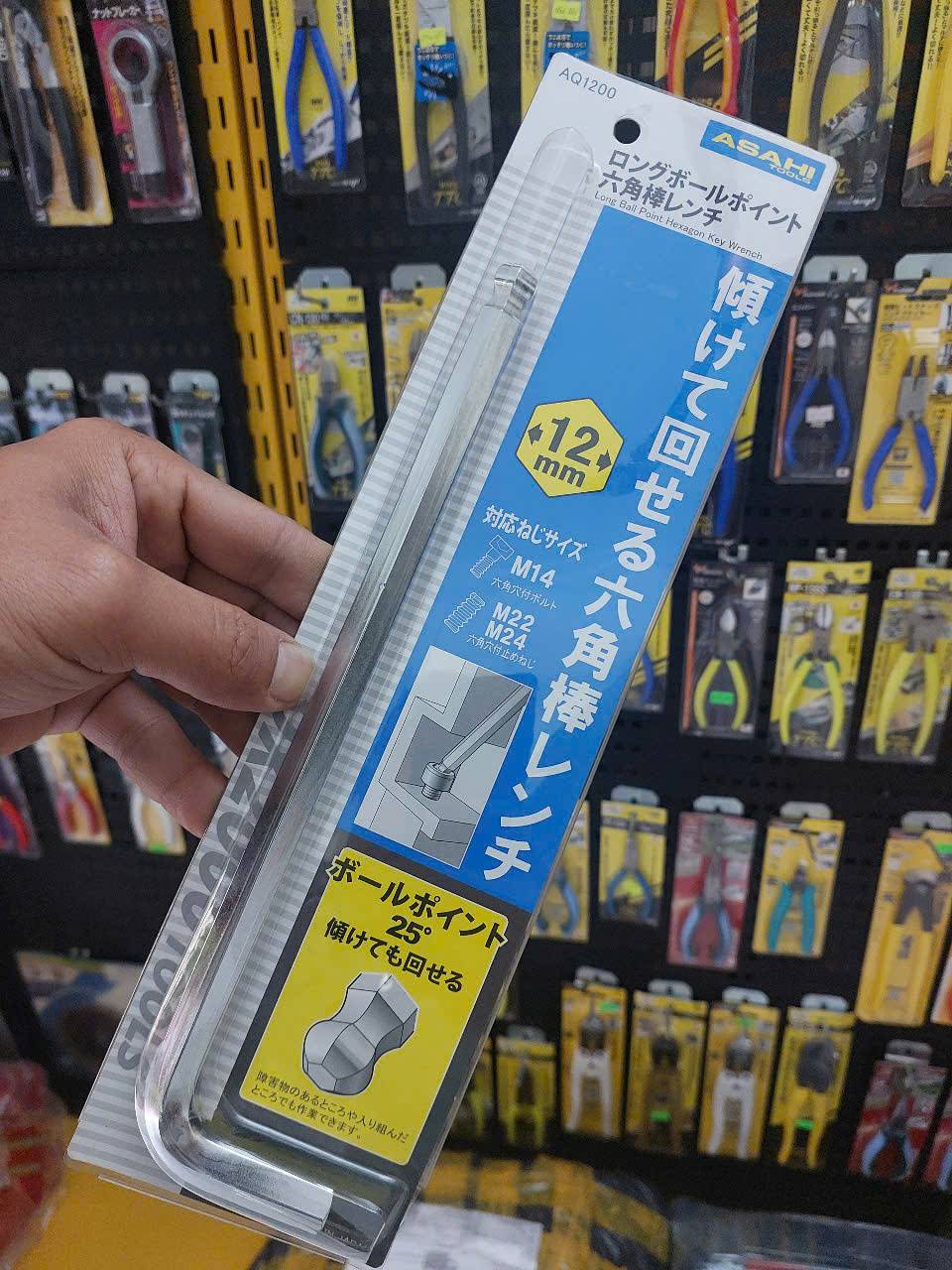 z7298269784062_0ef89d2f35d1d888efa05b1ce957e61f Lục giác chữ L đầu bi 12mm Asahi AQ1200