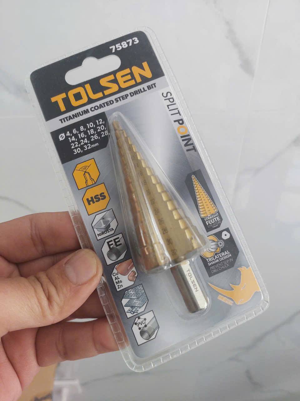 z7355965327225_05937227a6ca1858fa1be3b23ff49730 Mũi khoan bậc (4-32mm) phủ Titan Tolsen 75873