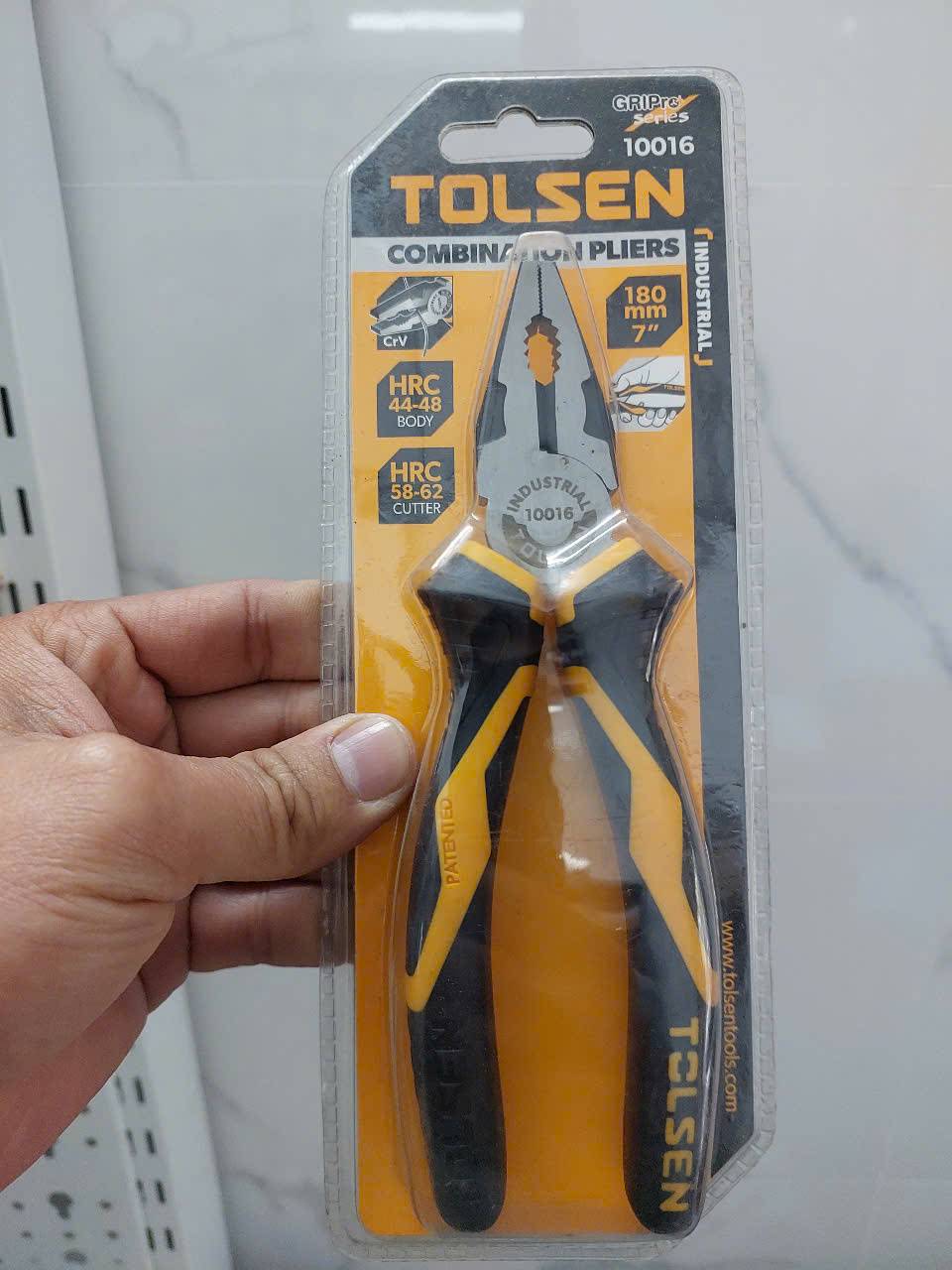 Kìm điện công nghiệp TOLSEN 10016