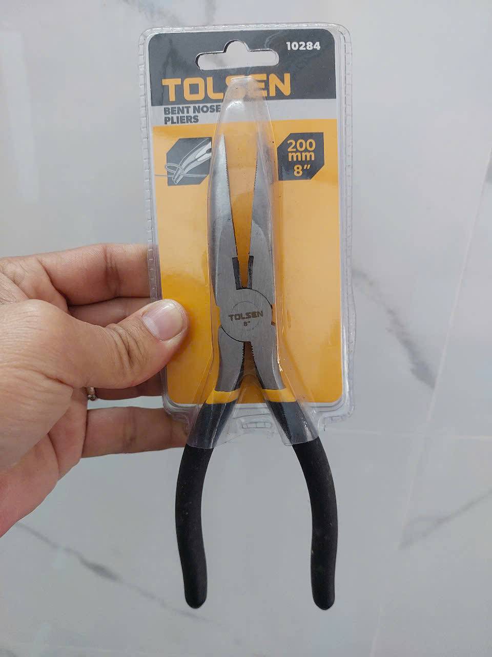 KÌM NHỌN CONG ĐEN 8” TOLSEN 10284