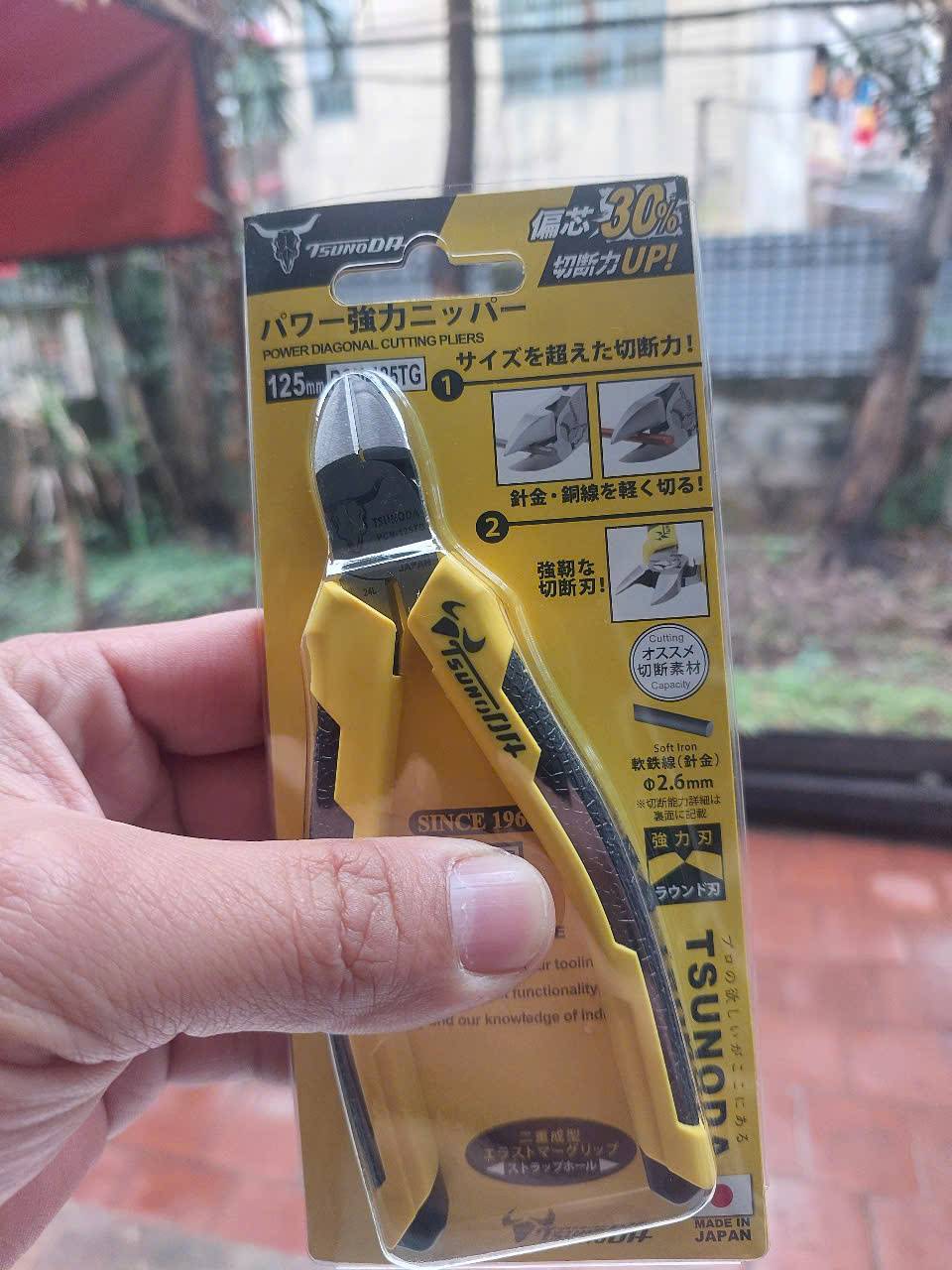 Kìm cắt cạnh Tsunoda PCN-125TG