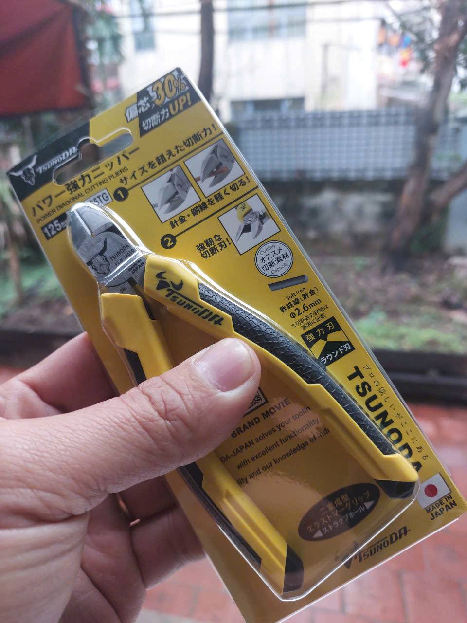 Kìm cắt cạnh Tsunoda PCN-125TG