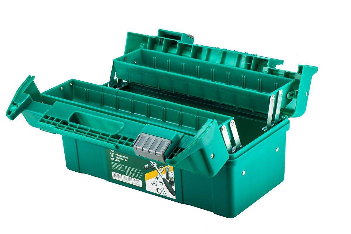 Thùng đựng đồ nghề bằng nhựa cỡ lớn 17 inch cao cấp SATA 95166