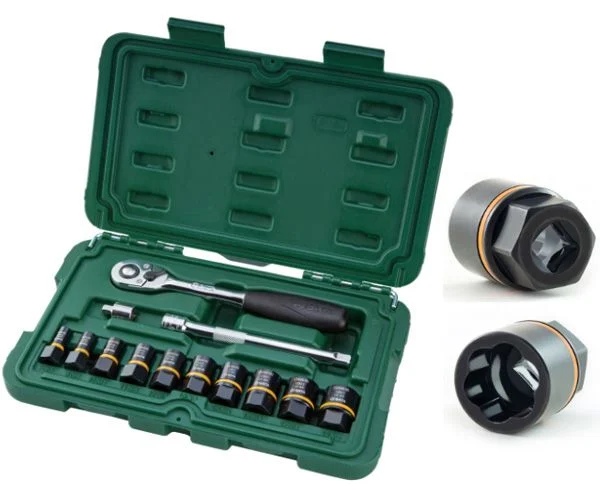 Bộ đầu tuýp tháo bu lông, đai ốc hỏng (BoltBiter) 13 chi tiết cao cấp SATA 09137