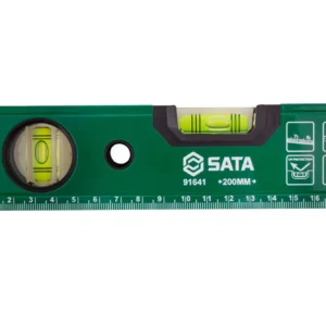 Thước thủy mini 8 inch (200mm) có nam châm SATA 91641