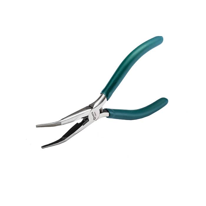 Kìm nhọn mũi cong có lò xo trợ lực (kích thước 6 inch / 150mm) SATA 70623