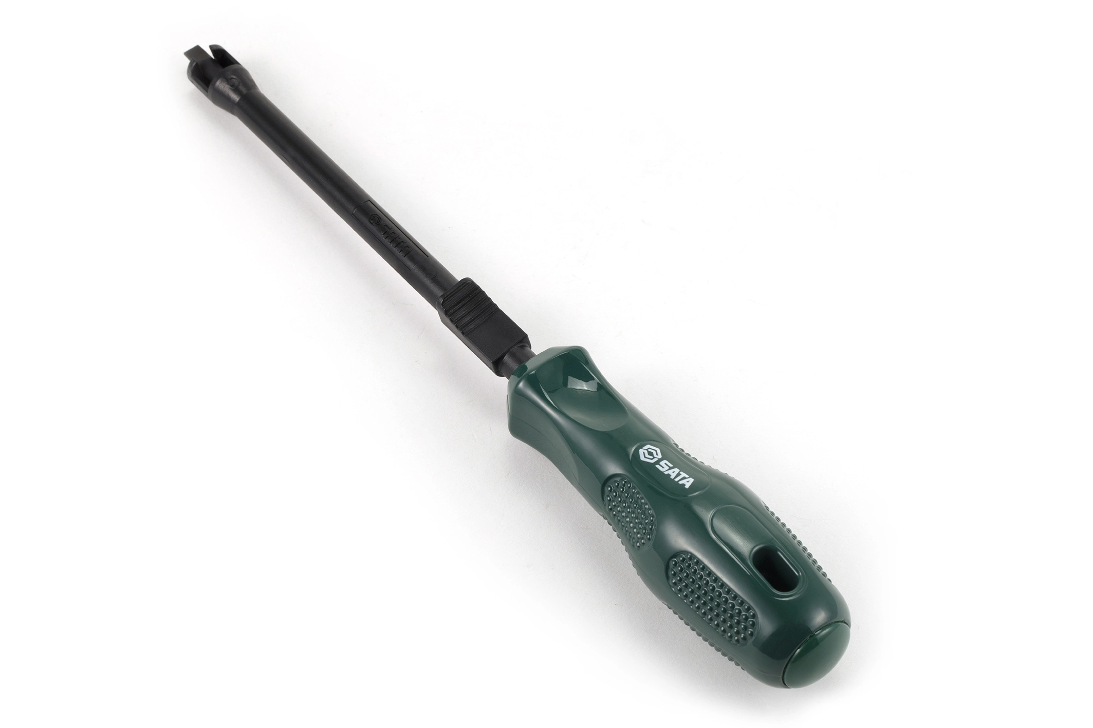 Tua vít dẹp (2 cạnh) có rãnh kẹp giữ đầu vít SATA 62252