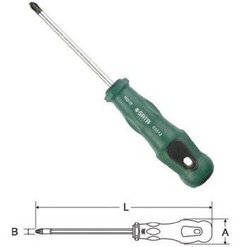 Tua vít bake (chữ thập / Phillips) chuyên nghiệp SATA 63512