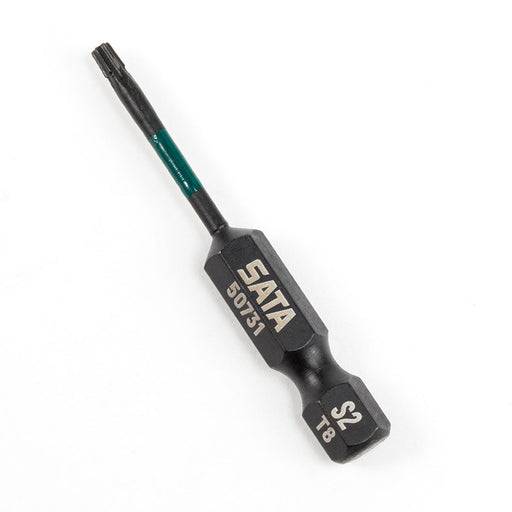 Bộ 10 mũi vặn vít lục giác sao (Torx) cỡ T8 SATA 59731