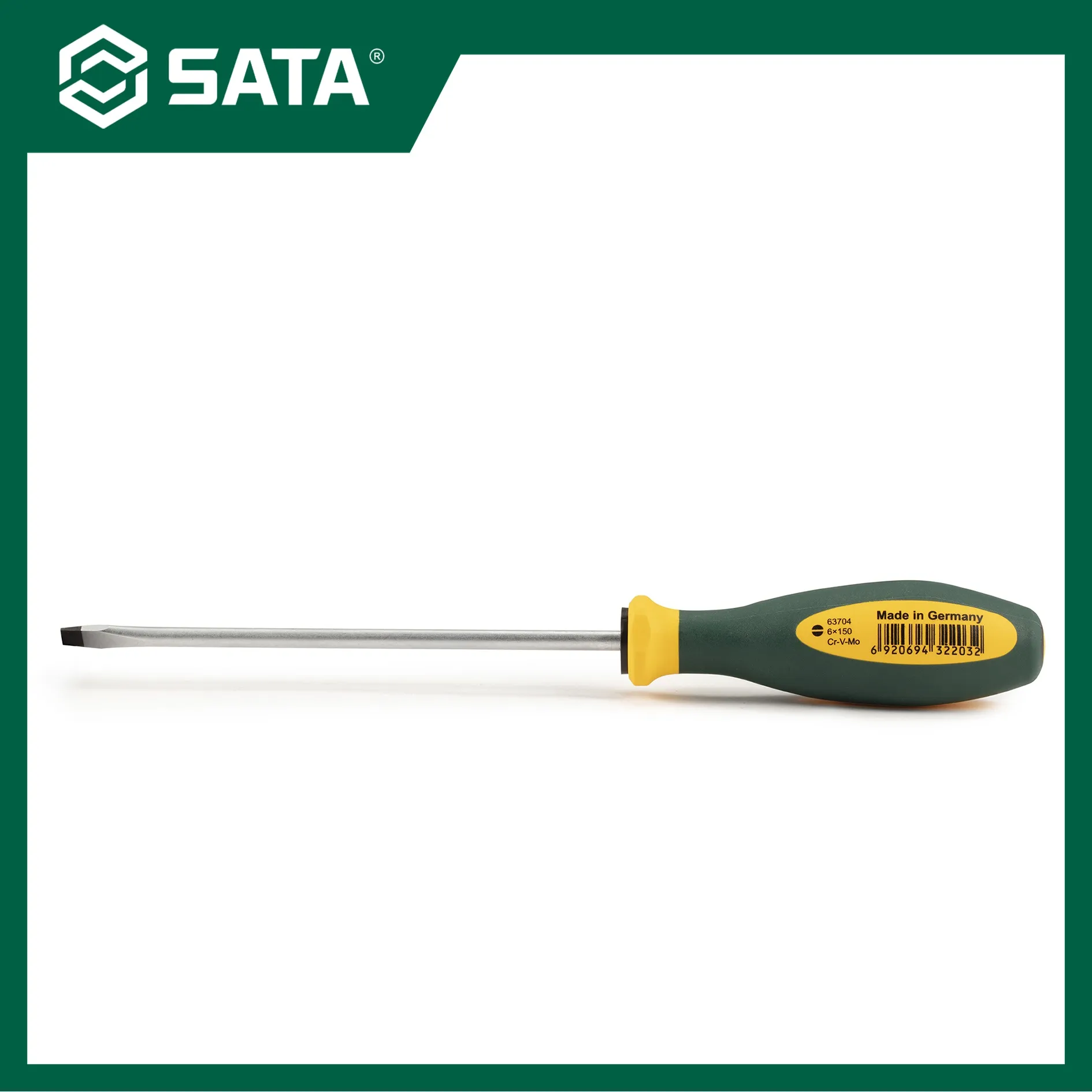 Tua vít dẹp (Slotted) dòng G-Series cỡ 3.5 x 100mm SATA 63724