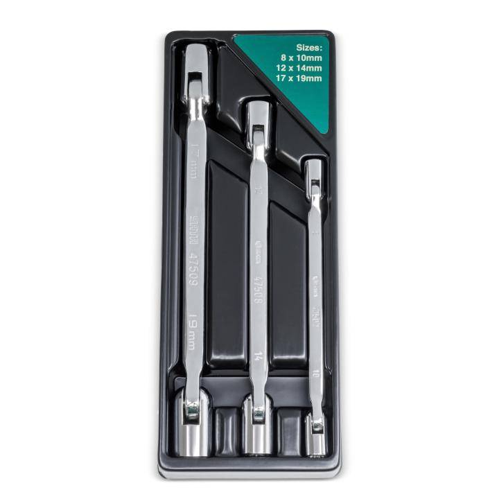 Bộ cần điếu đầu lắc léo gồm 3 chi tiết (hệ mét) SATA 09044