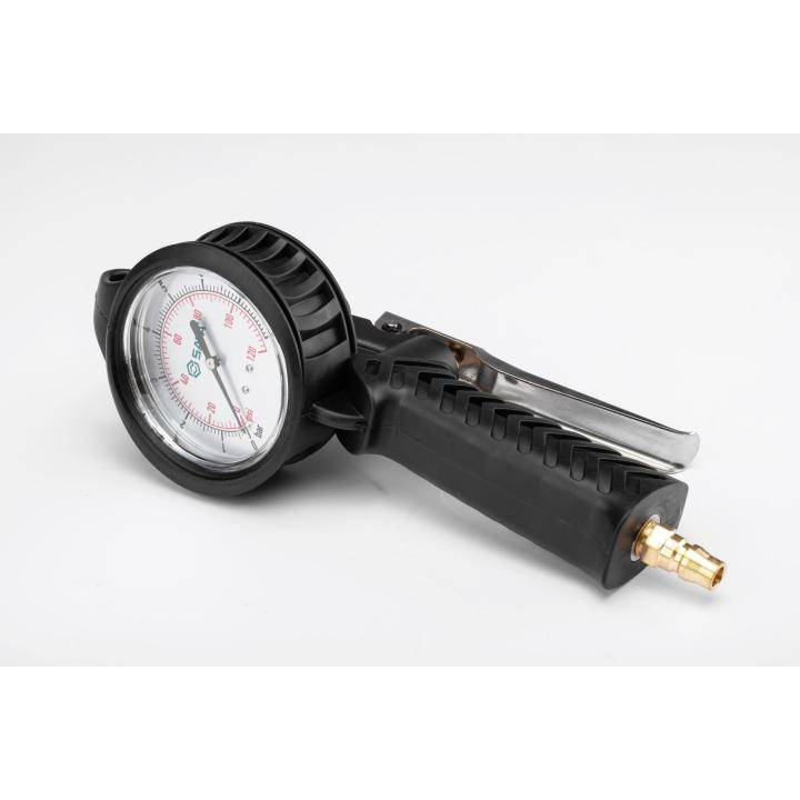 Đồng hồ bơm lốp xe dùng khí nén loại cơ (Dial Tire Inflator) SATA 98101