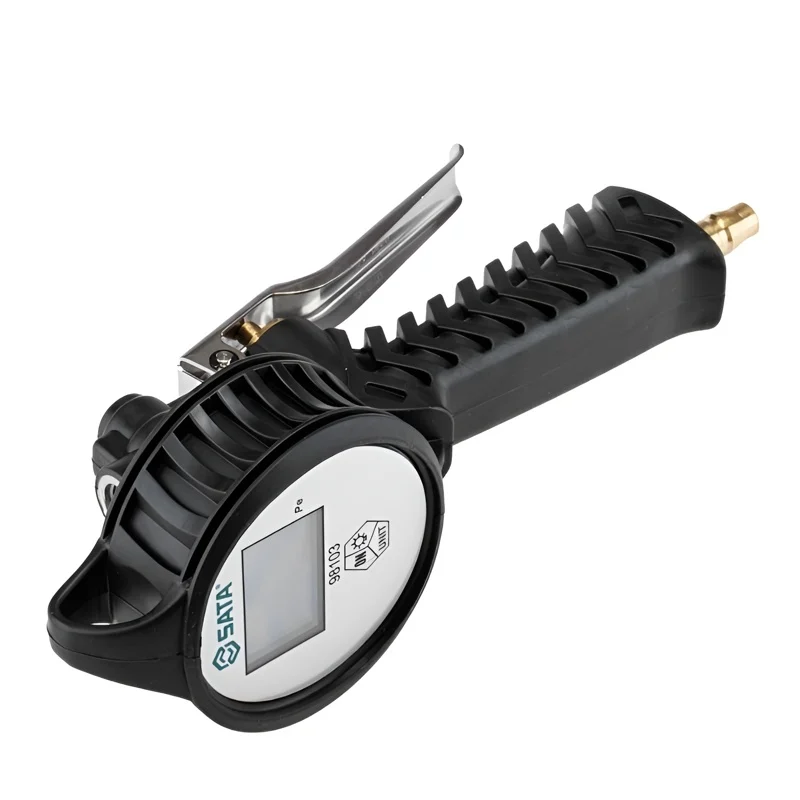 Đồng hồ bơm lốp xe dùng khí nén loại hiển thị kỹ thuật số SATA 98103
