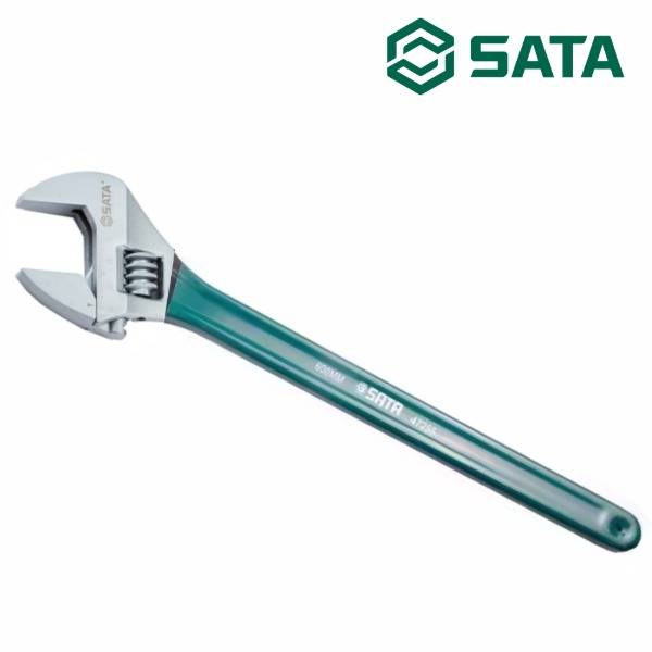Mỏ lết tay cầm bọc nhựa cao cấp loại lớn 24 inch (600mm) SATA 47255