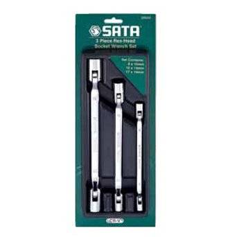 Bộ cần điếu đầu lắc léo gồm 3 chi tiết (hệ mét) SATA 09044