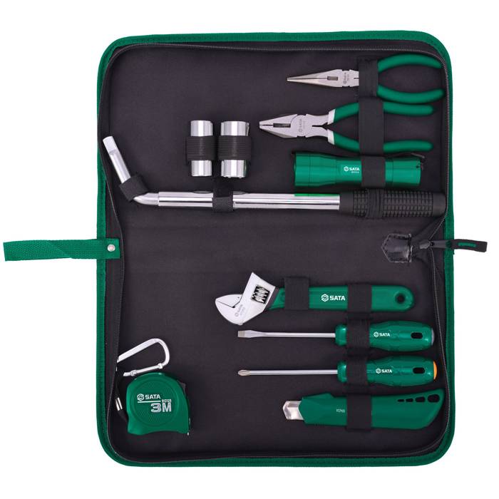 Bộ dụng cụ sửa chữa ô tô đa năng gồm 11 chi tiết SATA 06011