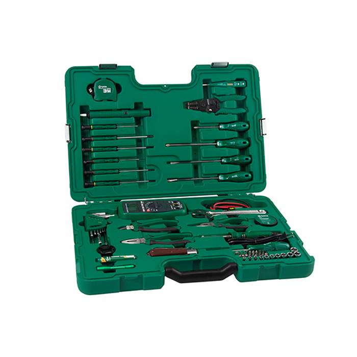Bộ dụng cụ sửa chữa điện và viễn thông chuyên nghiệp cao cấp SATA 09535