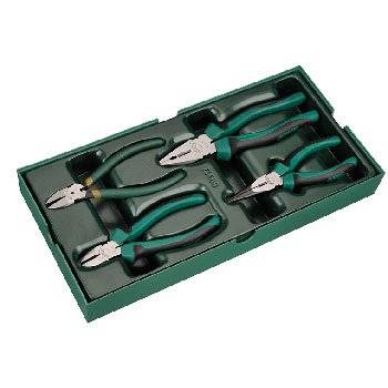 Bộ khay kìm gồm 4 chi tiết cơ bản SATA 09912A