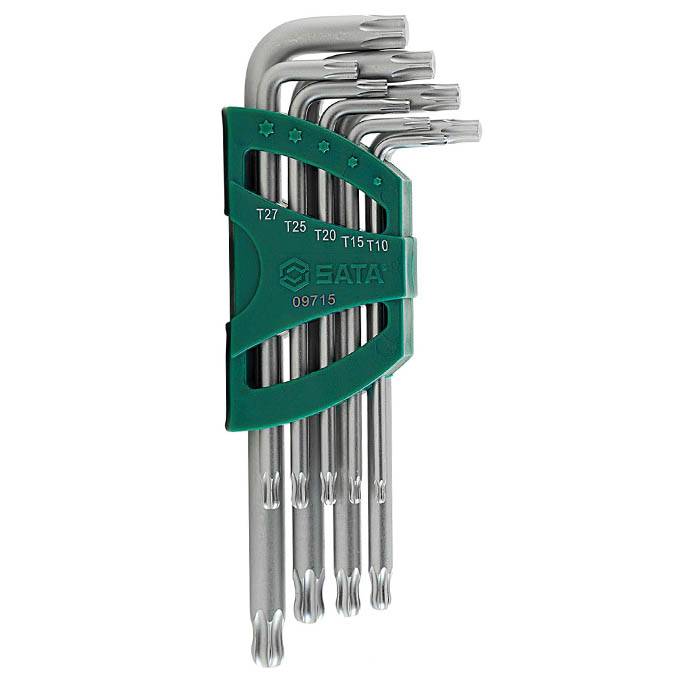 Bộ lục giác bông sao dáng dài gồm 9 chi tiết SATA 09715