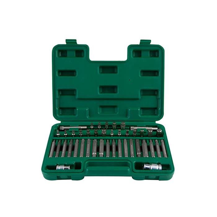 Bộ mũi vít chuôi lục giác 8mm (5/16″) gồm 42 chi tiết SATA 09327