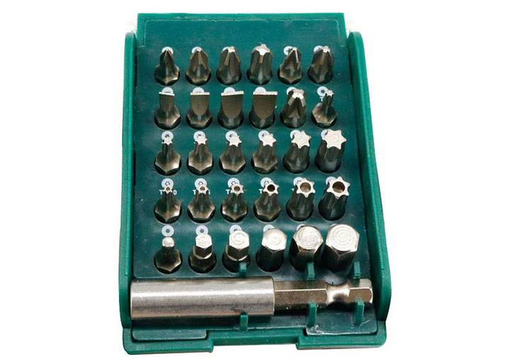 Bộ mũi vặn vít đa năng 31 chi tiết SATA 09332