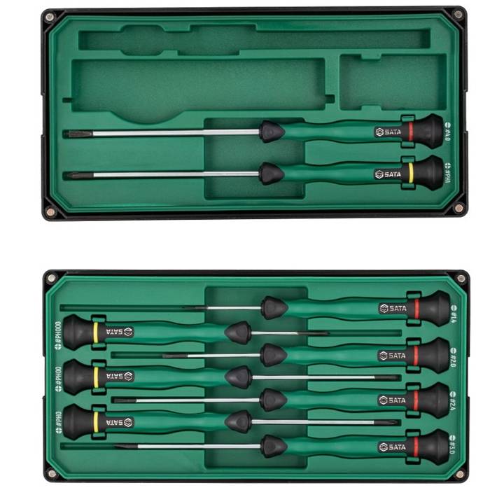 Bộ tua vít điện tử chính xác 9 chi tiết SATA 09316