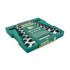 Bộ cờ lê vòng miệng tự động 8 chi tiết (hệ mét) SATA 09079