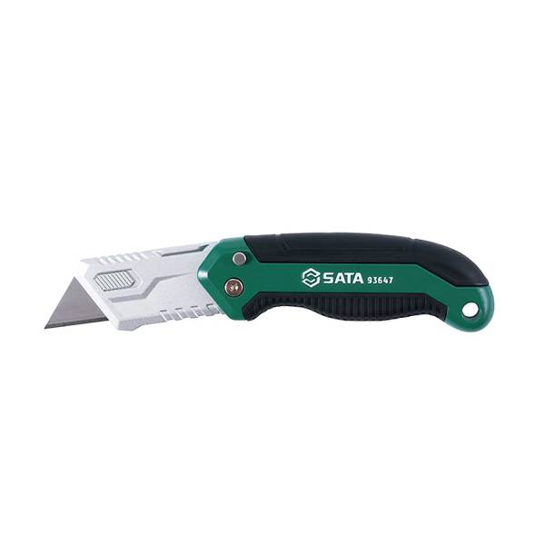 Dao rọc giấy gập đa năng cao cấp SATA 93647