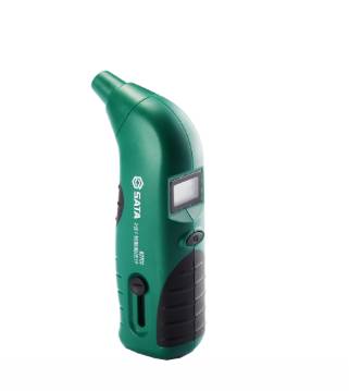 Đồng hồ đo áp suất lốp và đo độ sâu gai lốp kỹ thuật số 2-trong-1 SATA 62701