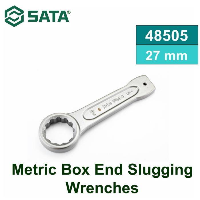 Cờ lê đóng đầu vòng kích thước 27mm SATA 48505