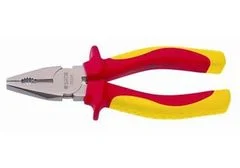 Kìm điện bằng đầu dòng cách điện 1000V VDE (kích thước 8 inch / 210mm) SATA 70333