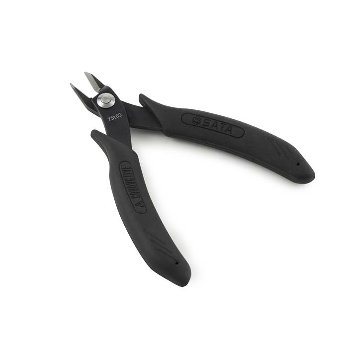 Kìm cắt chân linh kiện điện tử chống tĩnh điện (ESD) 5 inch SATA 75102