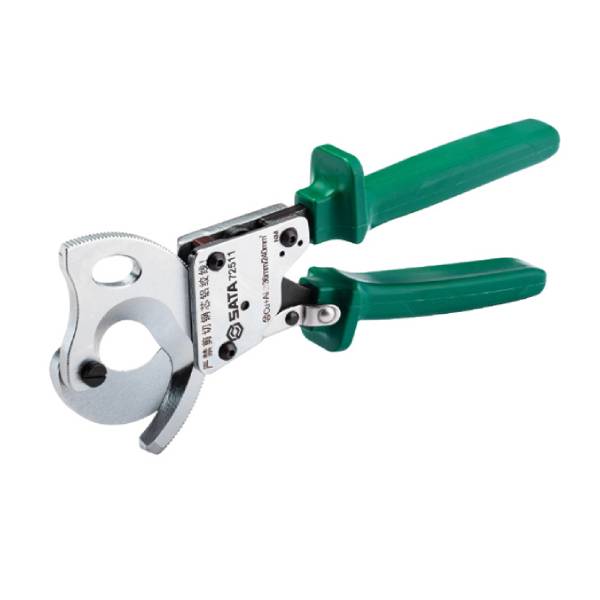 Kìm cắt cáp nhông trợ lực SATA 72512