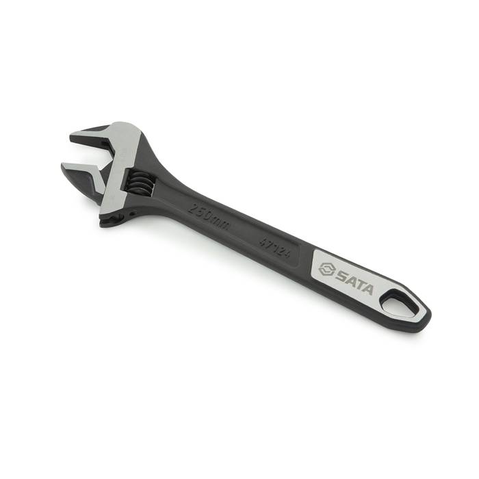 Mỏ lết đen mở ngàm rộng (Wide Jaw) kích thước 8 inch SATA 47123