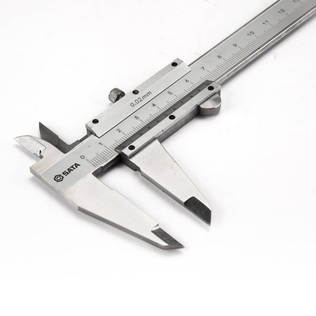 Thước cặp cơ khí Vernier cơ bản dải đo 0-150mm SATA 91501