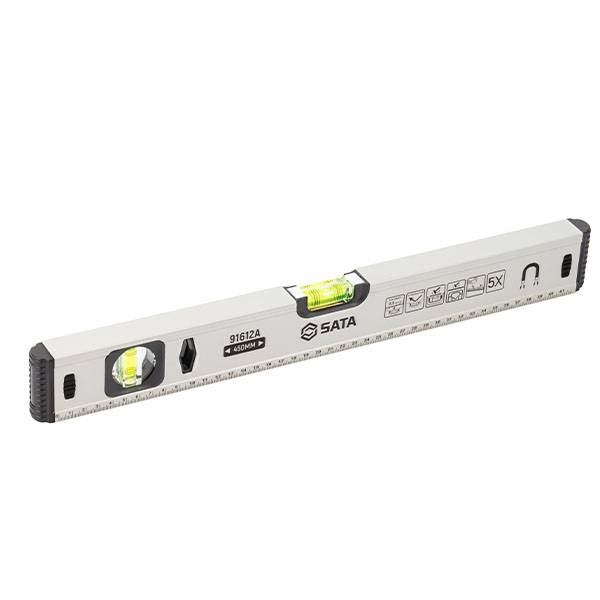 Thước thủy từ tính (nivo có nam châm) chiều dài 30cm (12 inch) SATA 91611A