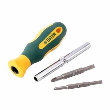 Bộ tua vít đa năng đổi đầu 6 trong 1 SATA 09347