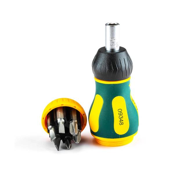 Tua vít đa năng tự động 6 trong 1 thân lùn SATA 09348