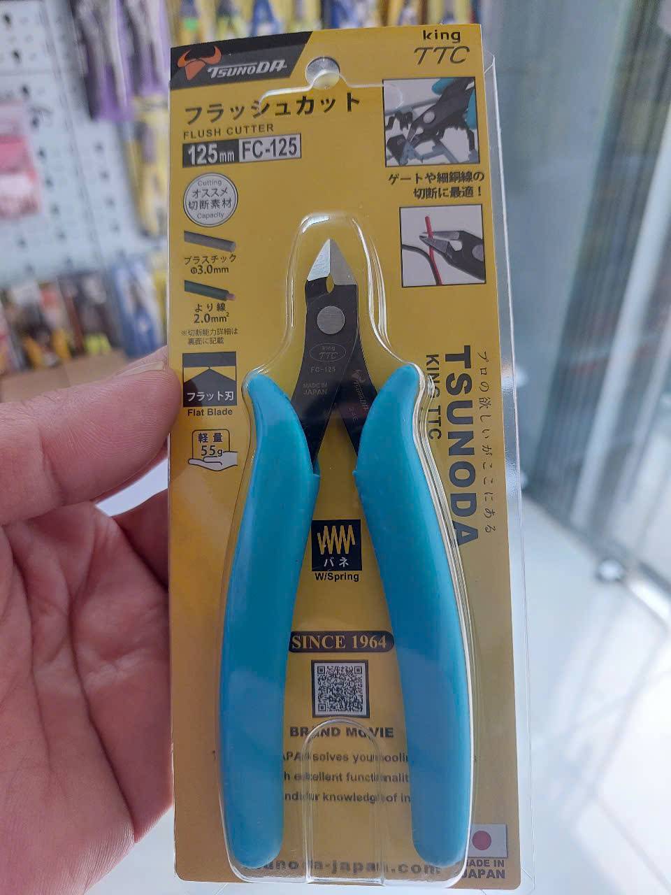 Kìm cắt chân linh kiện 125mm Tsunoda FC-125