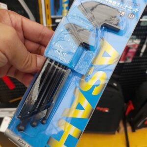 Bộ lục giác đầu bi loại dài 9 chi tiết (1.5 – 10mm) ASAHI APS-0990