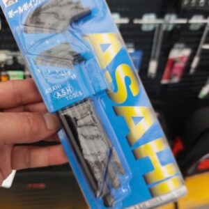 Bộ lục giác đầu bi loại dài 9 chi tiết (1.5 – 10mm) ASAHI APS-0990