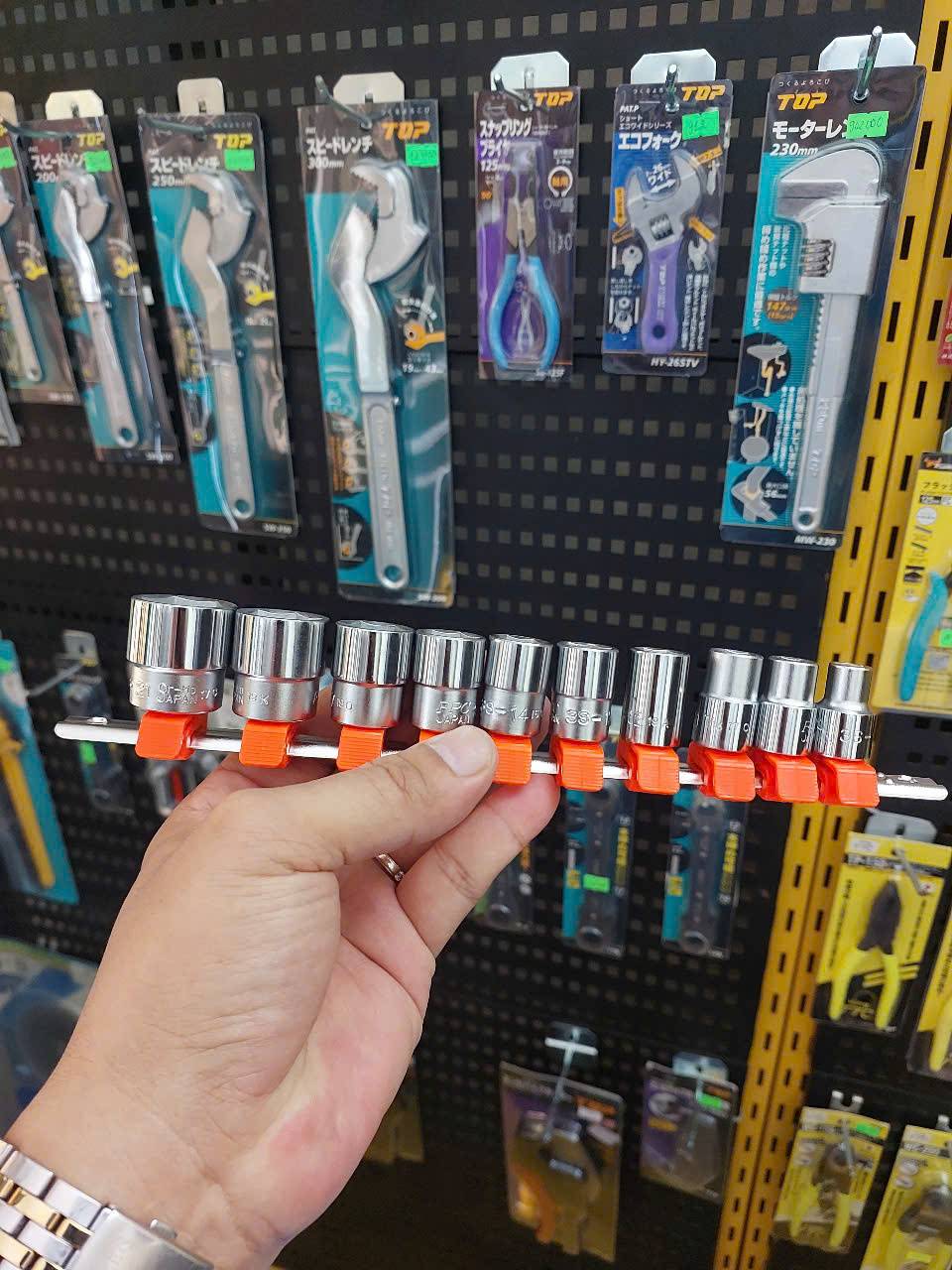 Bộ tuýp 6 cạnh cỡ đầu khẩu 3/8 inch gồm 10 chi tiết FPC 3S-S10H