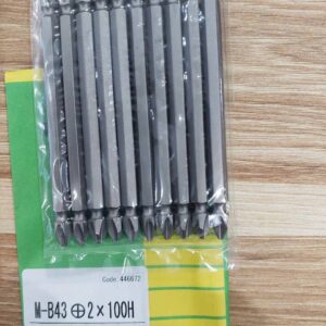 Bộ 10 mũi bắn vít hai đầu có từ tính cao cấp VESSEL M-B43 +2x100H