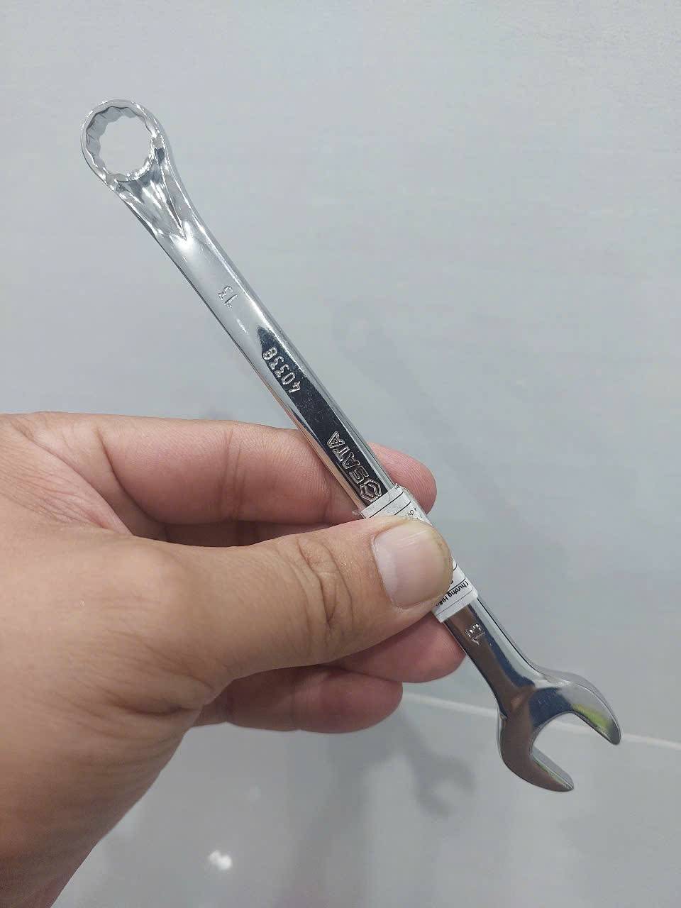 Cờ lê lệch vòng miệng kích thước 13mm cao cấp SATA 40338