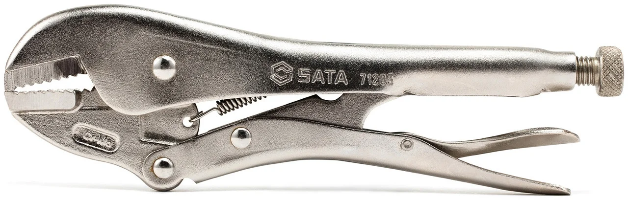 Kìm bấm chết mũi thẳng (hàm thẳng) cao cấp có kích thước 10 inch SATA 71203