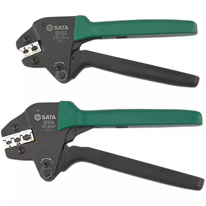 Kìm bấm đầu cốt dây điện SATA 91153