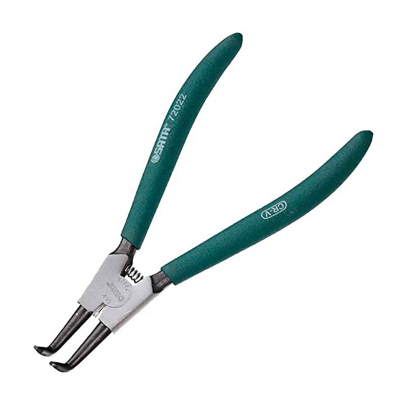 Kìm mở phe ngoài mũi cong 7 inch (175mm) SATA 72022