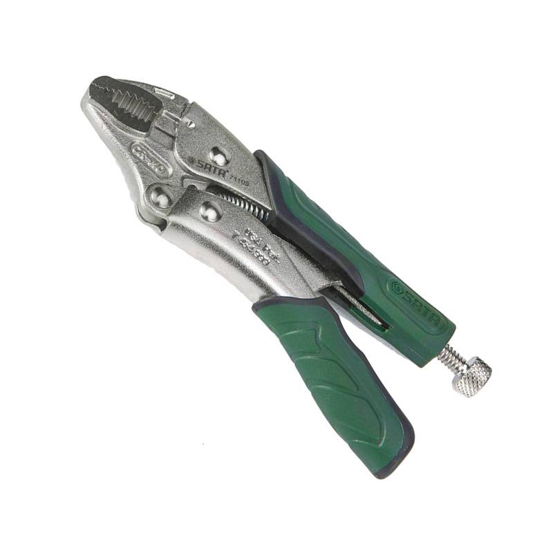 Kìm bấm chết mũi cong 10 inch SATA 71107