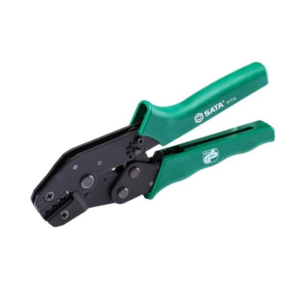 Kìm bấm cos cơ trợ lực bánh cóc kích thước 7.5 inch SATA 91116