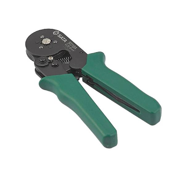 Kìm bấm cos lục giác tự điều chỉnh 7 inch (180mm) cao cấp SATA 91118A